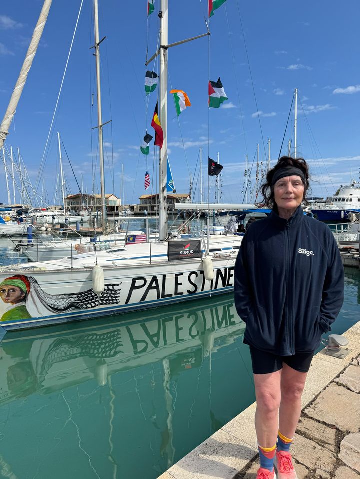 ‘We are prepared to be arrested’ – President Catherine Connolly’s sister joins latest flotilla to Gaza